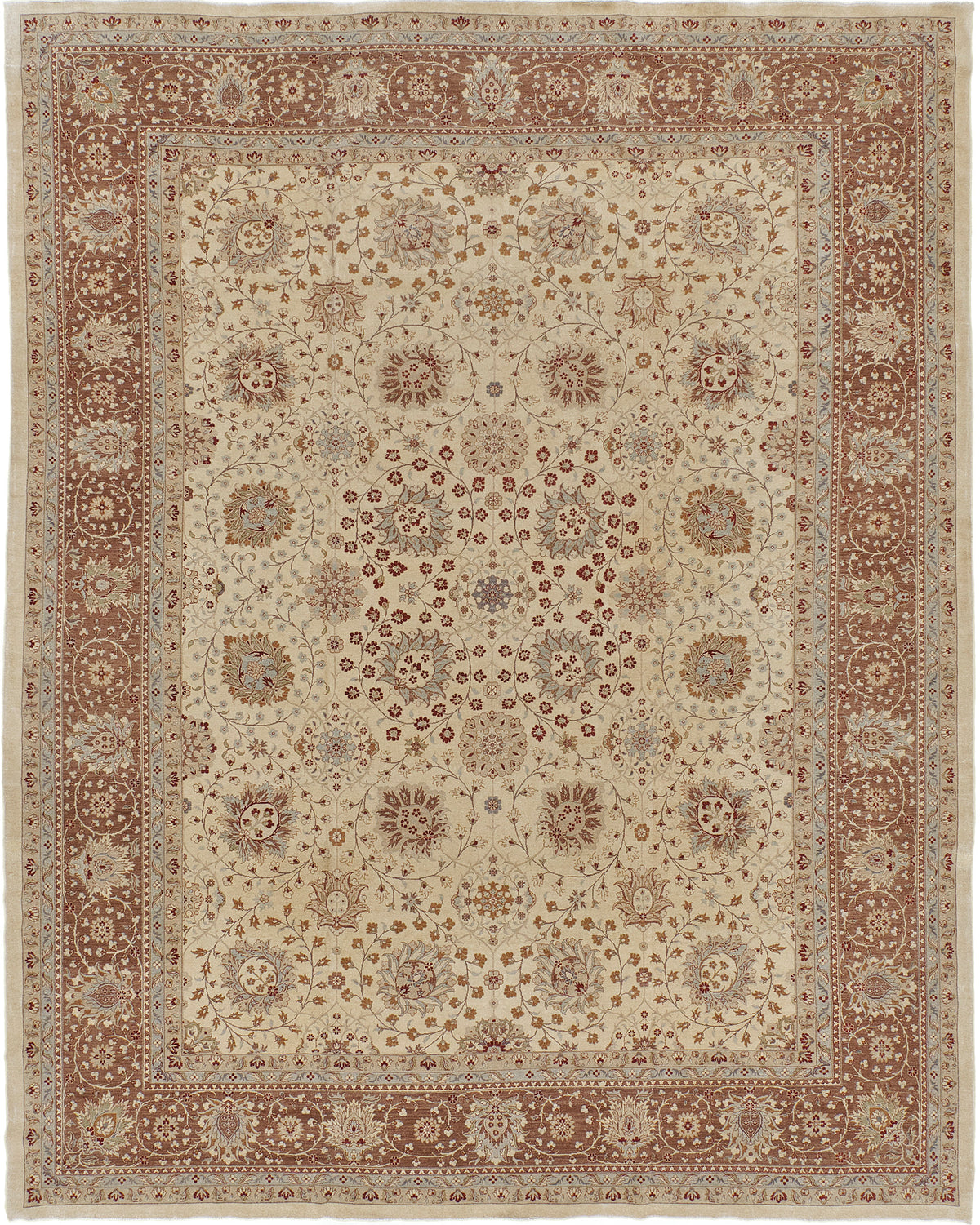 Tabriz Hadji Jalili Allover Design Rug Fable - one-of-a-kind handmade area rug (2)