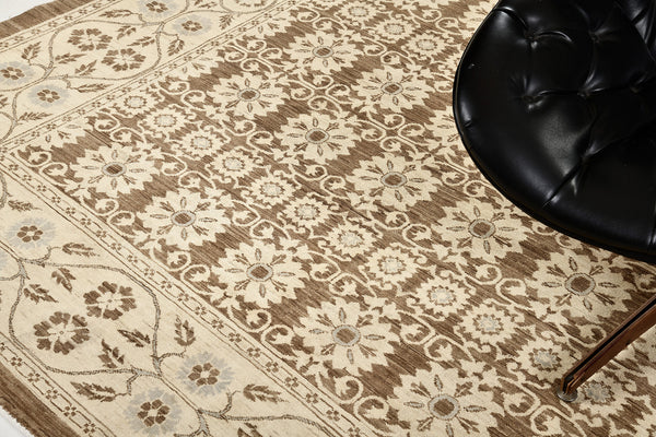 Vintage Style Rug Rapture Collection - close-up of weave texture and pile (2)