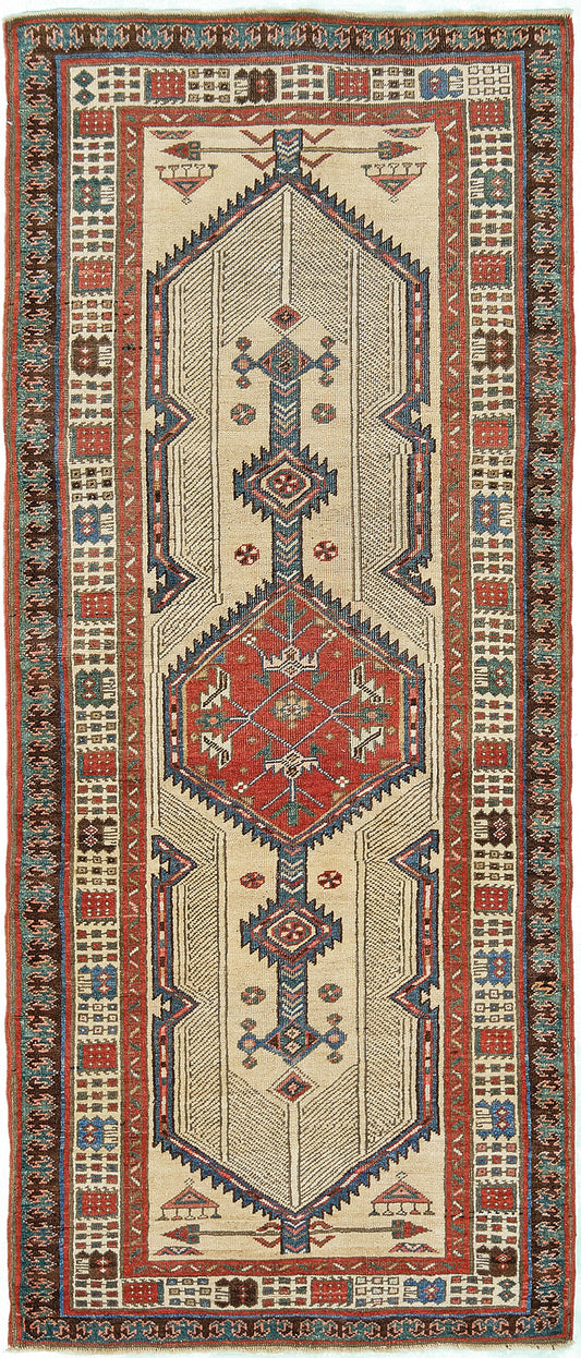 Persian Rug 1827 Antique Persian Sarab 11588