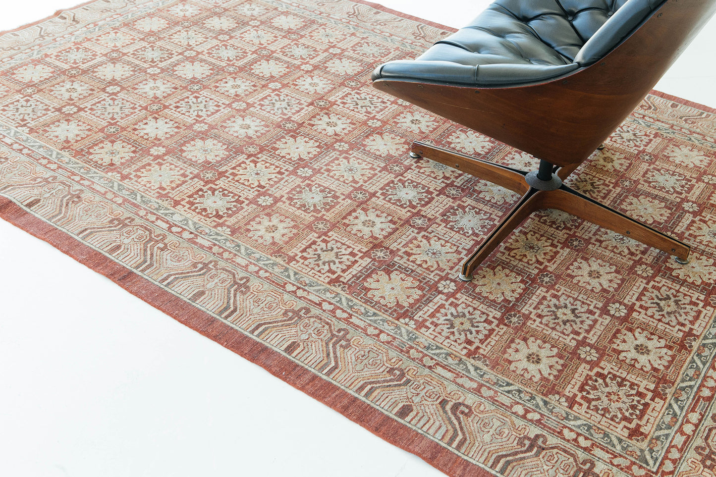 Natural Dye Khotan Panel Design Bliss Collection D5146