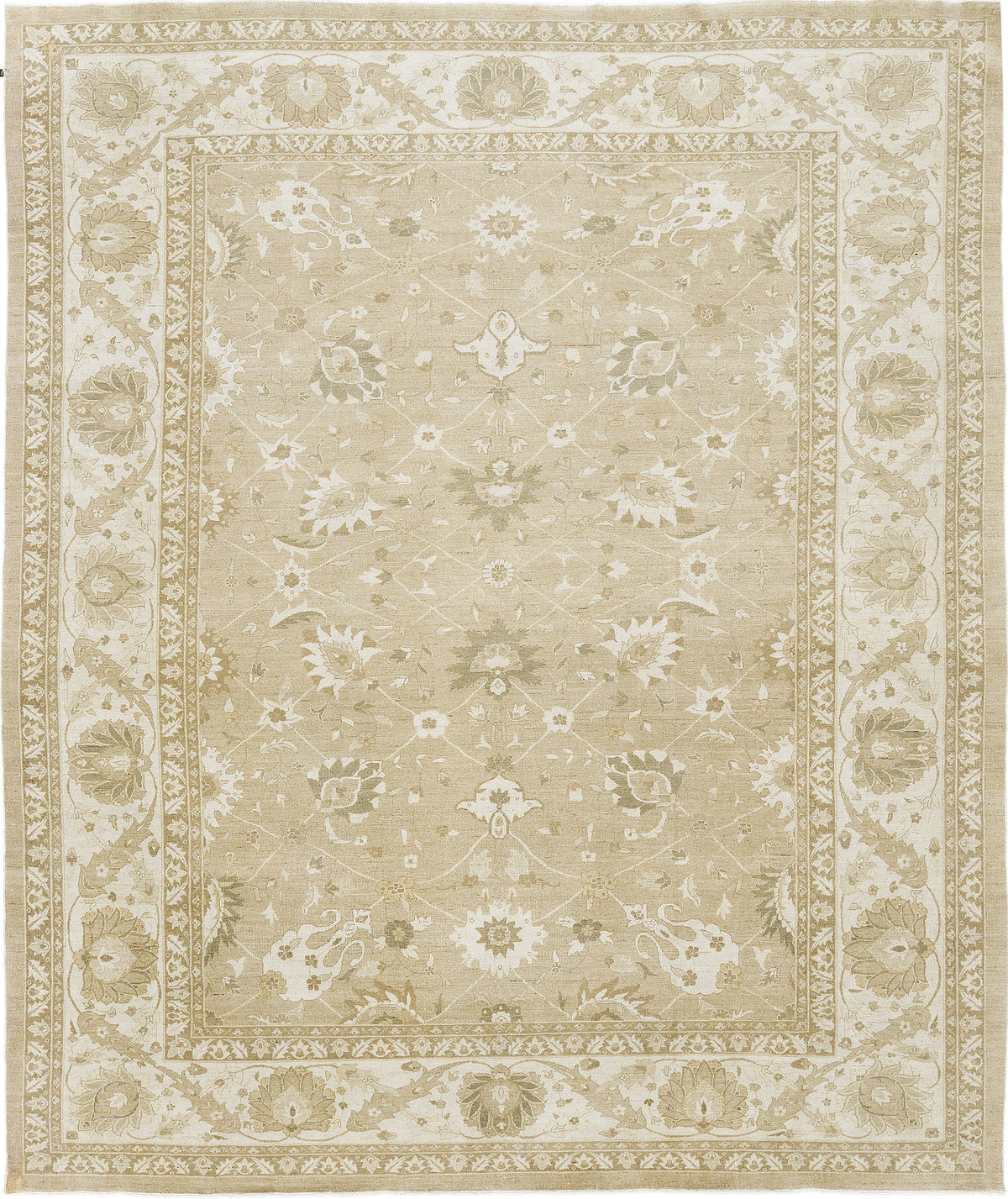 Vintage Style Tabriz Hadji Jalili Revival Rug - artisan revival weave - one-of-a-kind handmade area rug [#4]