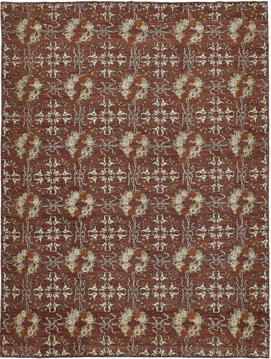 Natural Dye Transitional Design Rug D5069 Bliss