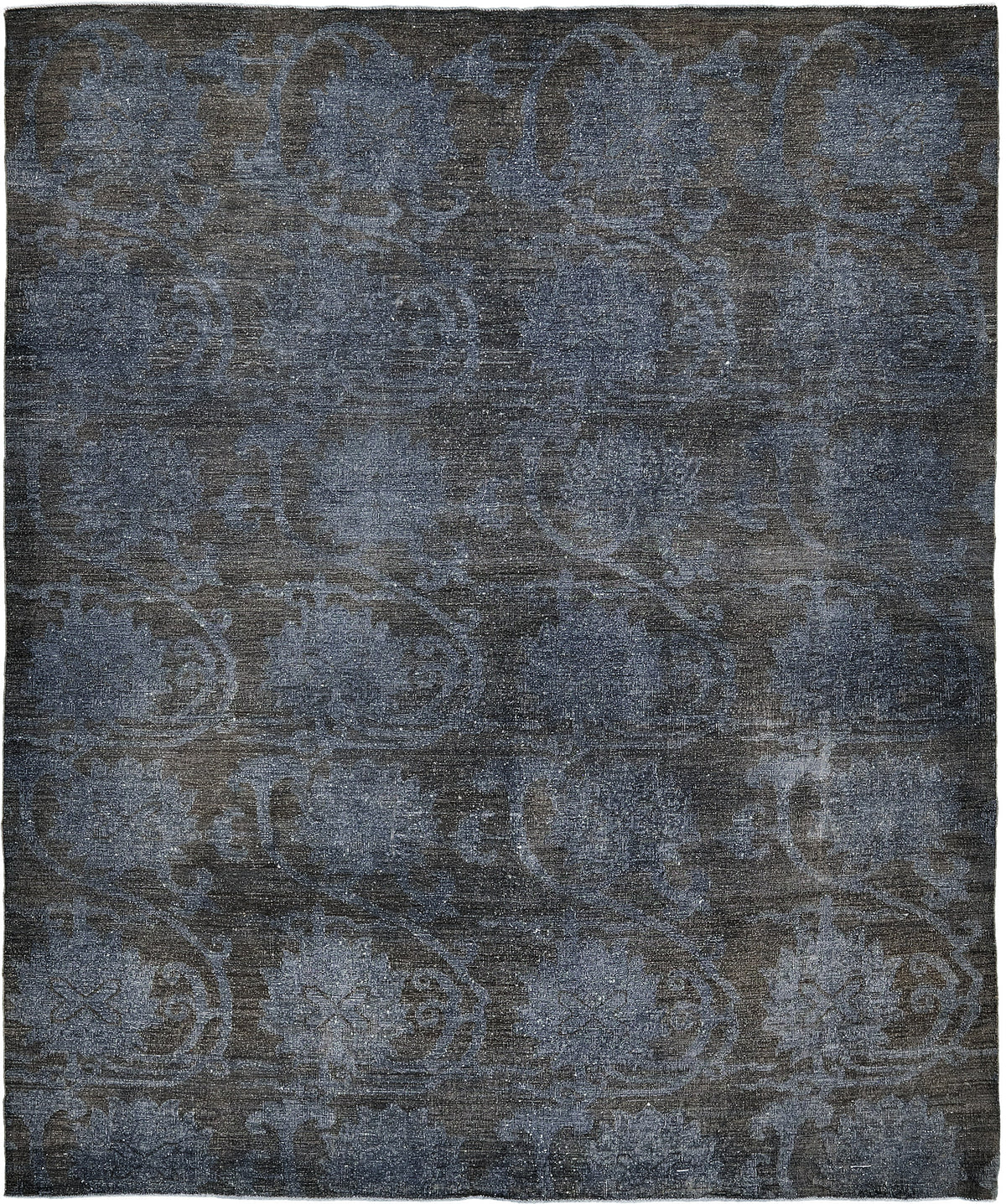 Vintage Style Arts and Crafts Design Overdye Collection - overdyed vintage - one-of-a-kind handmade area rug