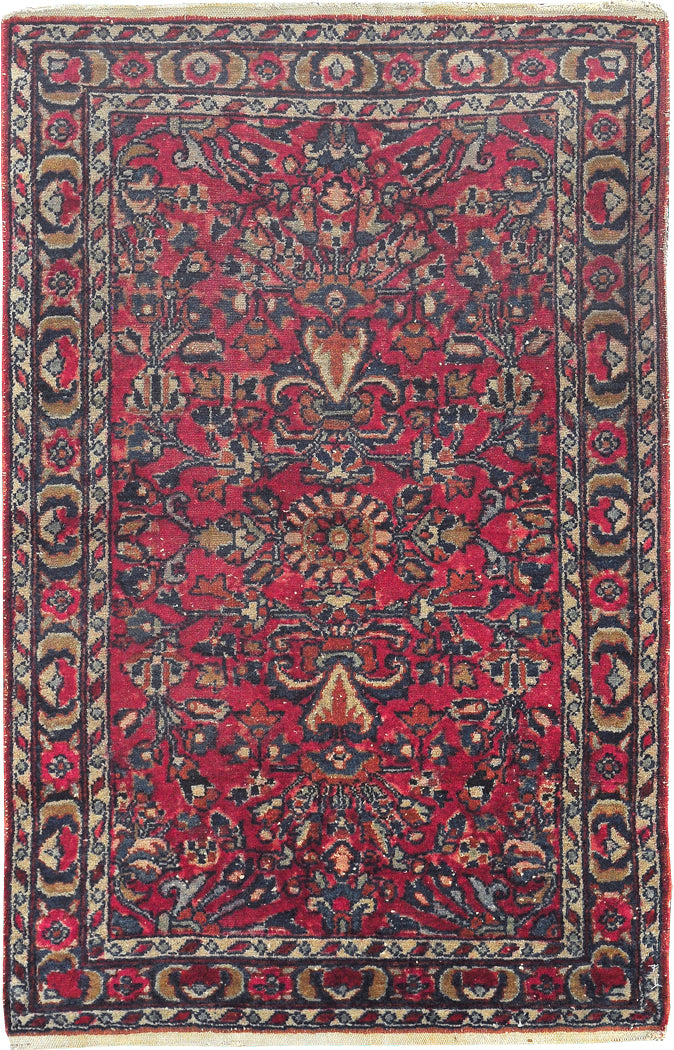 Antique Persian Lilian Rug 11961