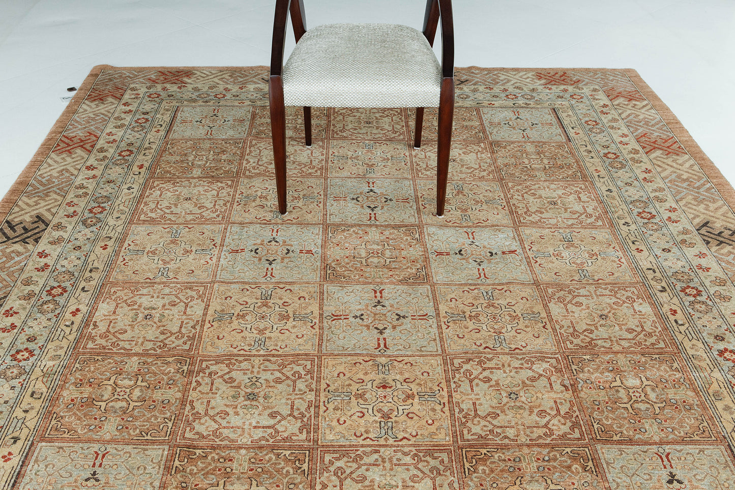 Natural Dye Khotan Panel Design Bliss Collection D5142