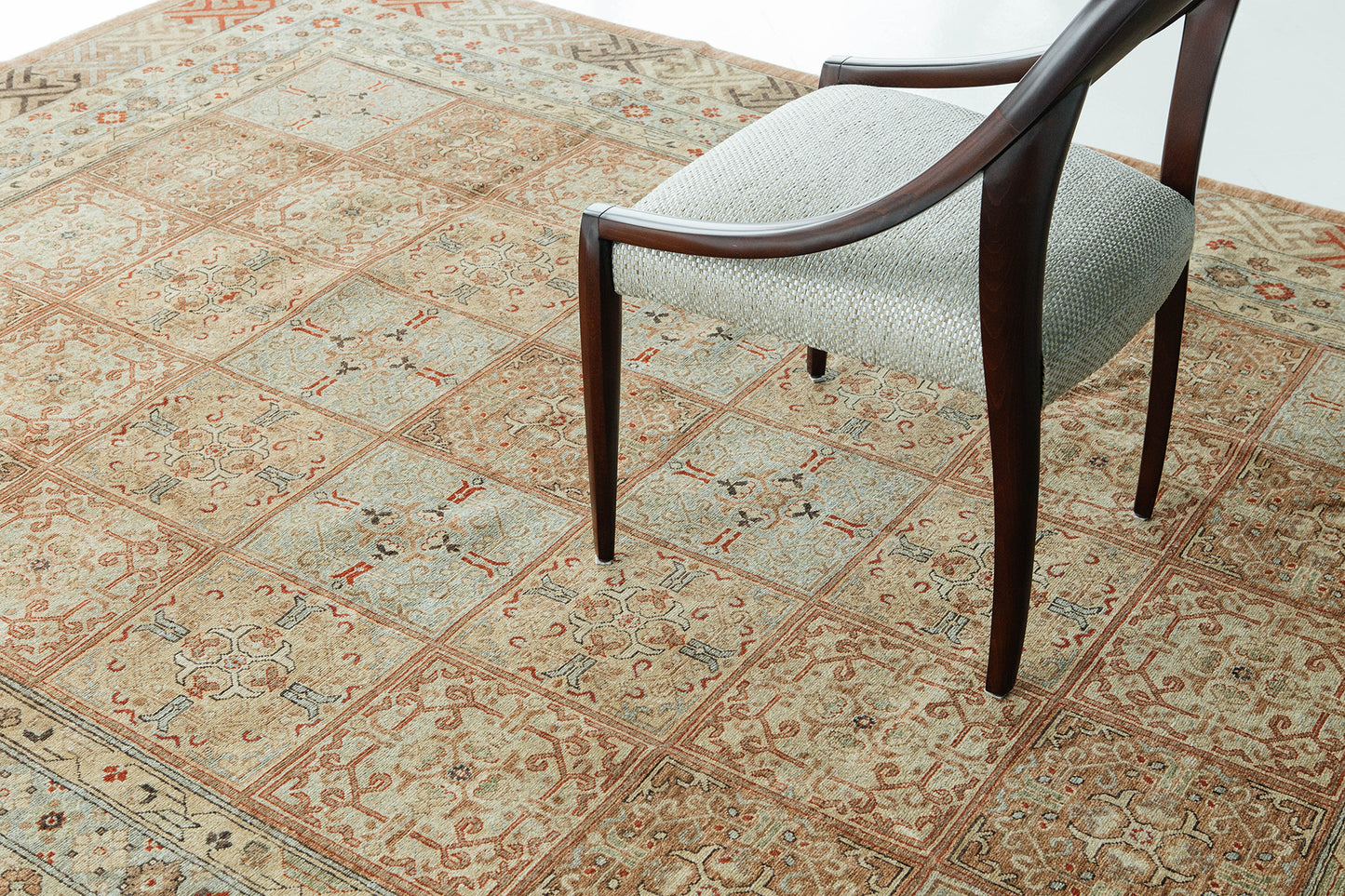 Natural Dye Khotan Panel Design Bliss Collection D5142
