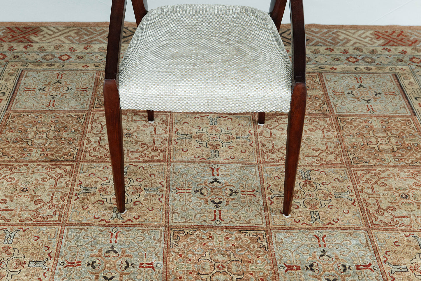 Natural Dye Khotan Panel Design Bliss Collection D5142