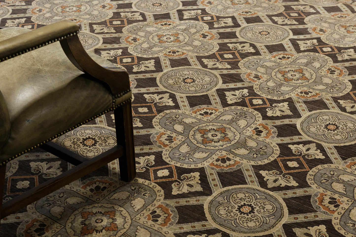Natural Dye Arts & Crafts Revival Rug