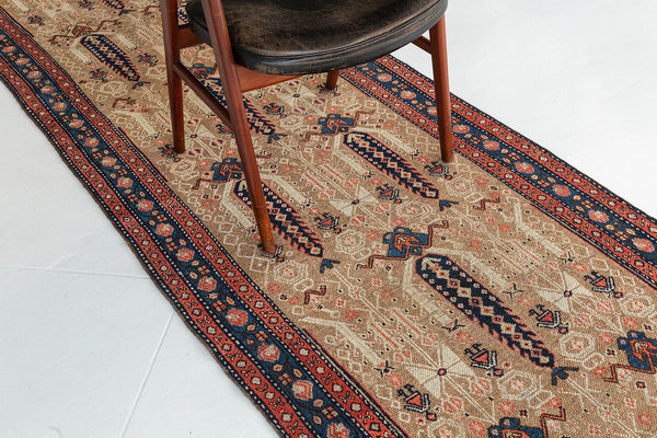 Persian Rug 1857 Antique Persian Sarab Runner 12085