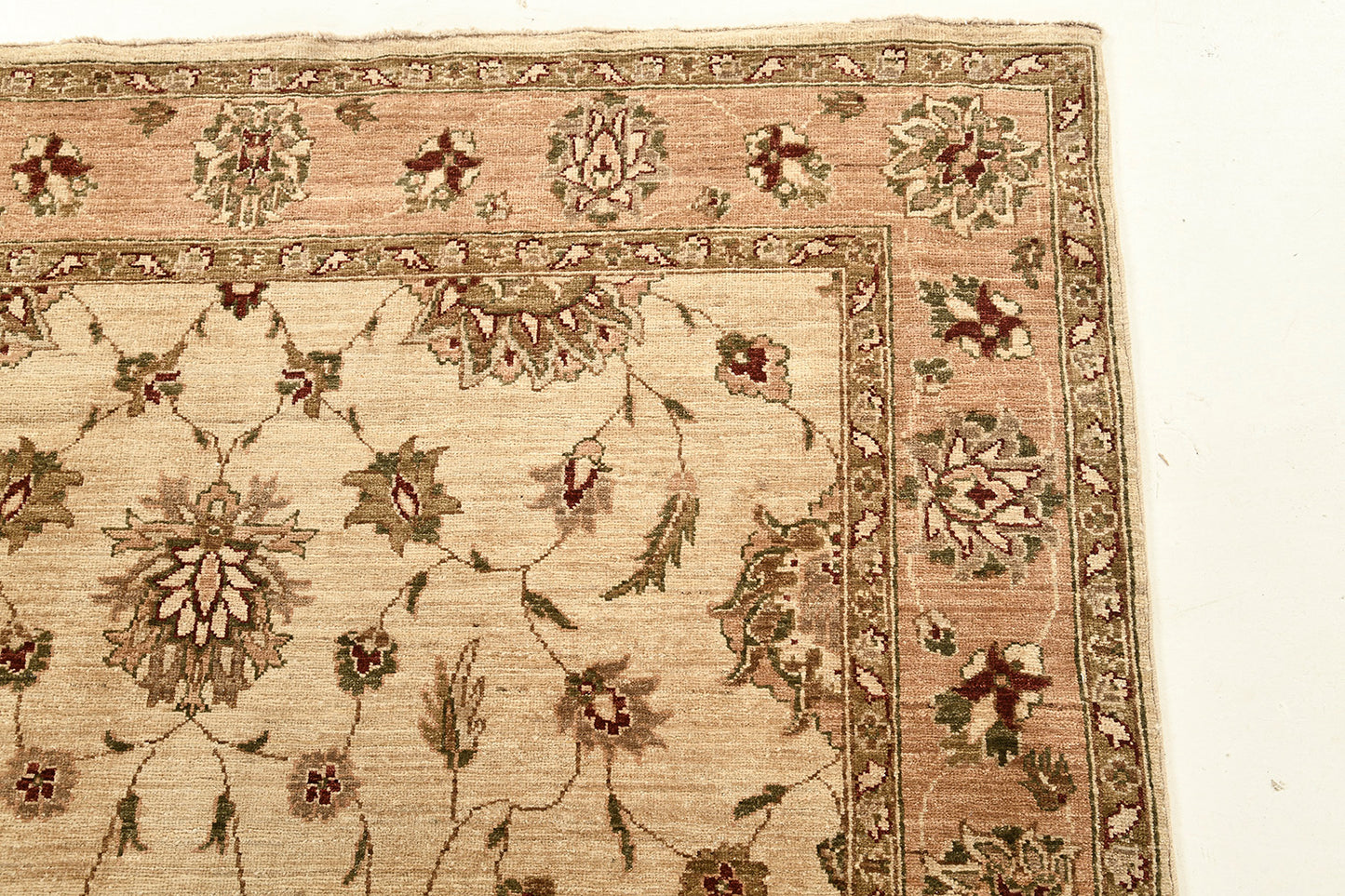 Natural Dye Sultanabad Design Runner Divine