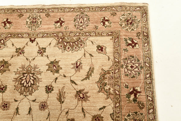 Natural Dye Sultanabad Design Runner Divine - narrow runner - styled in room setting [#4]