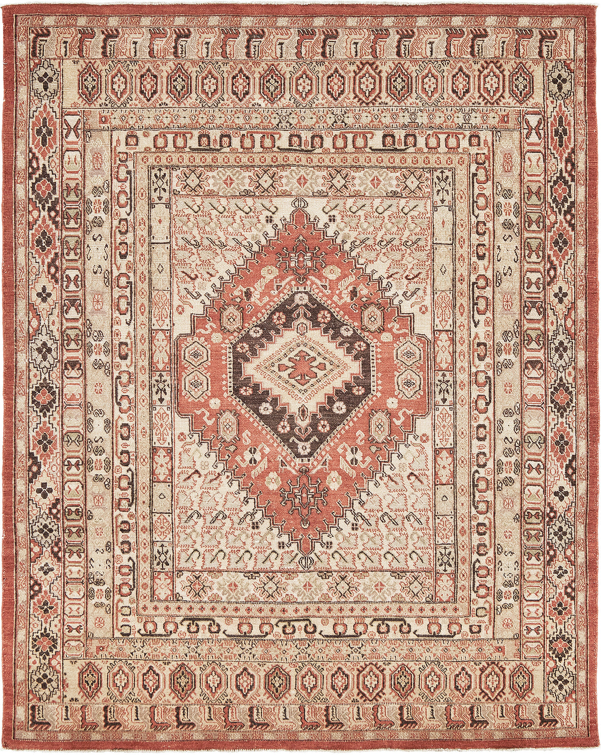 Natural Dye Gashgai Revival Rug - artisan revival weave - one-of-a-kind handmade area rug