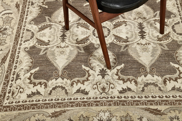 Vintage Sytle Arts and Crafts Revival - artisan revival weave - overhead flat lay view [#2]