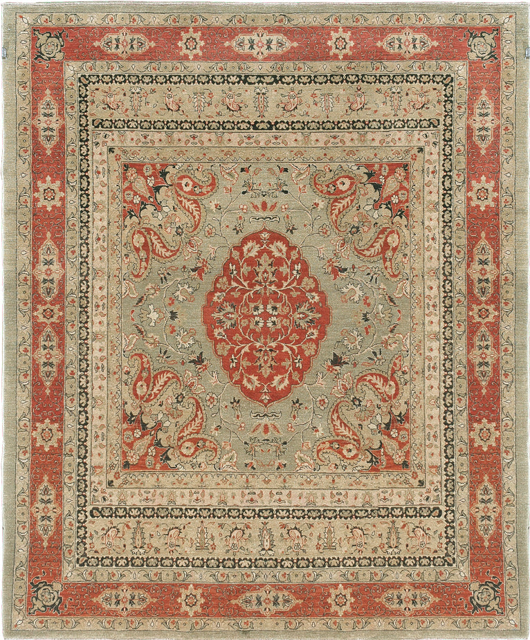 Natural Dye Kashan Mohtasham Design Rug Fable - one-of-a-kind handmade area rug