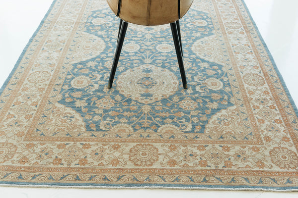 Vintage Style Amritsar Design Rug - styled in room setting