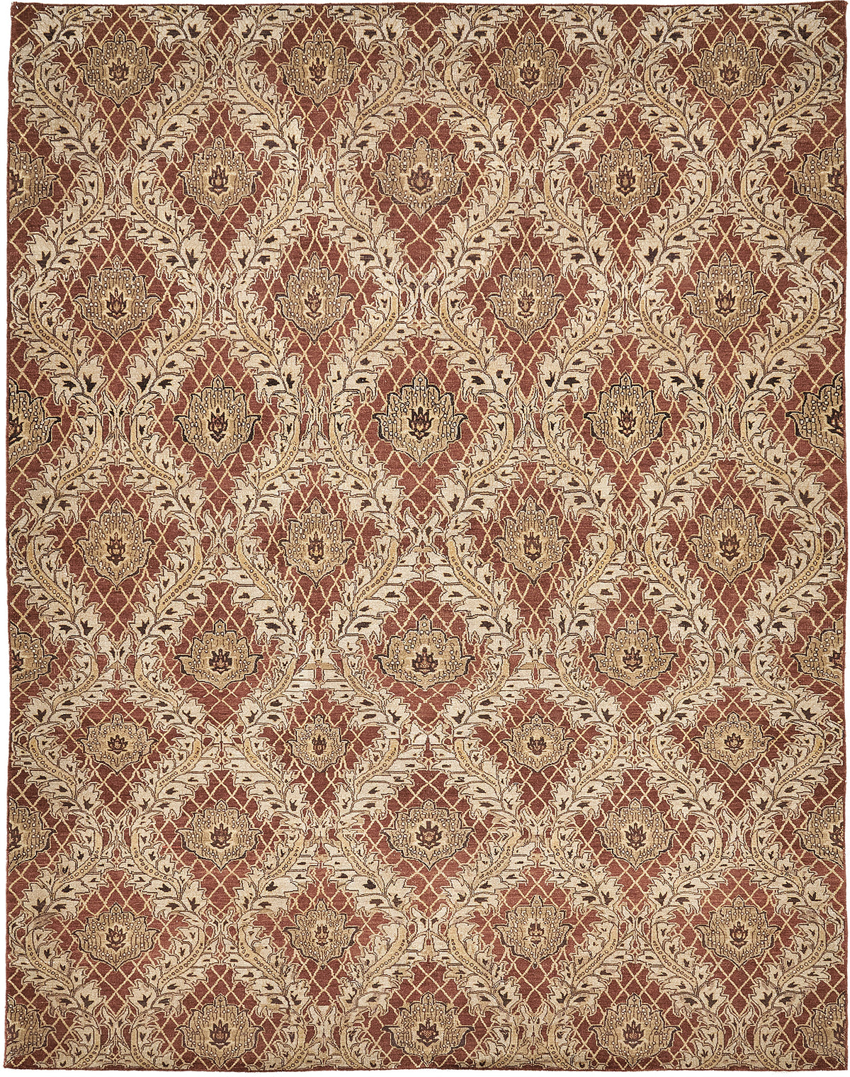 Natural Dye Transitional Rug Design Bliss - one-of-a-kind handmade area rug