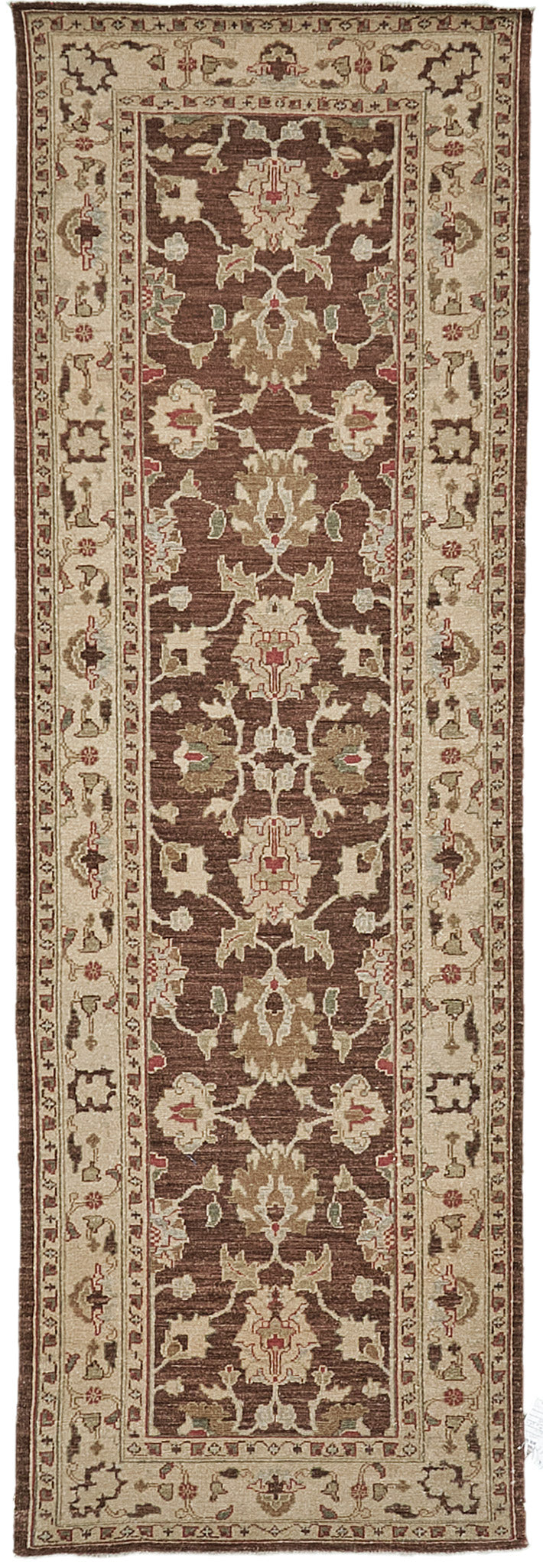 Natural Dye Sultanabad Design Runner Divine - narrow runner - one-of-a-kind handmade area rug (2)