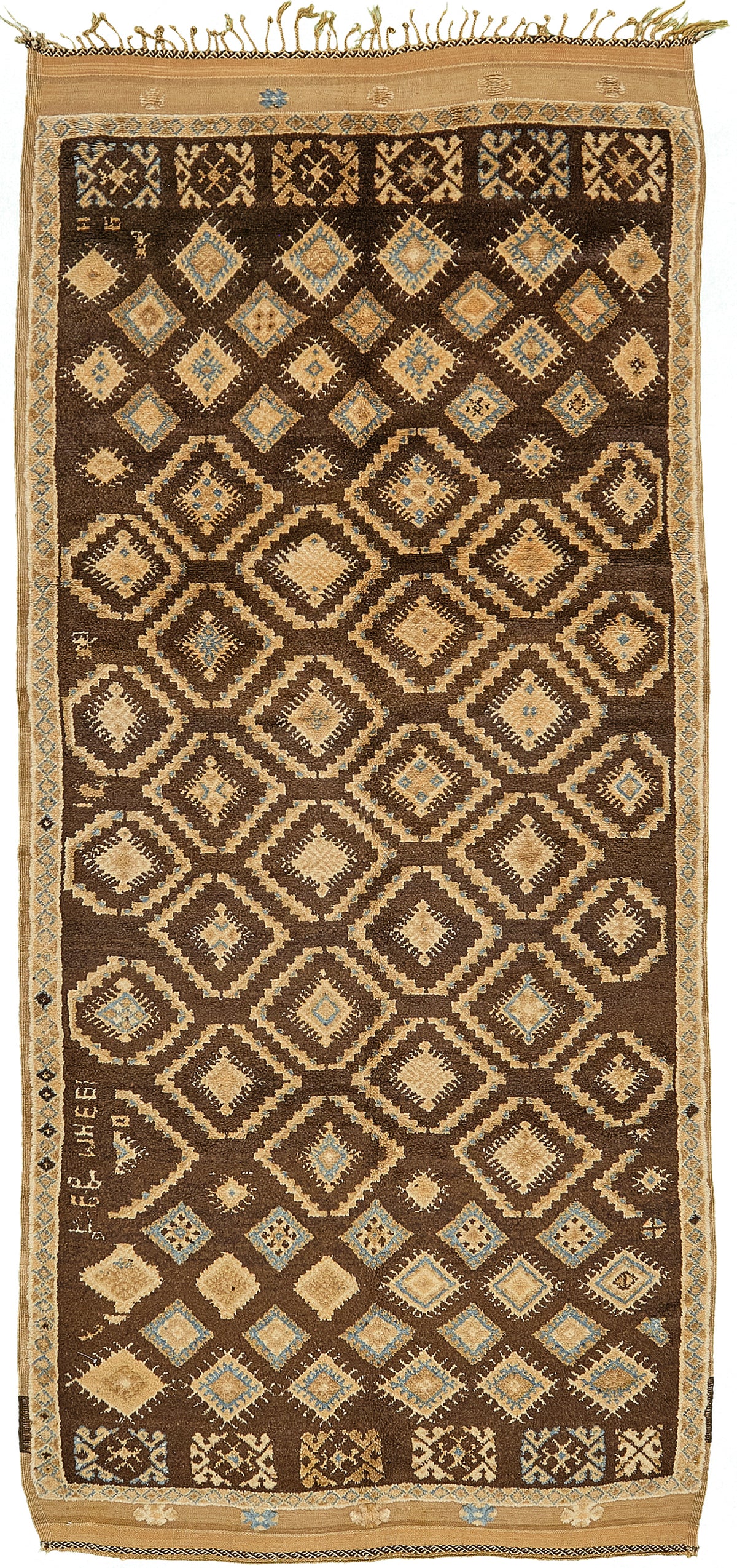 Modern Rug Image 13601 Vintage Moroccan Rug High  Atlas Tribe