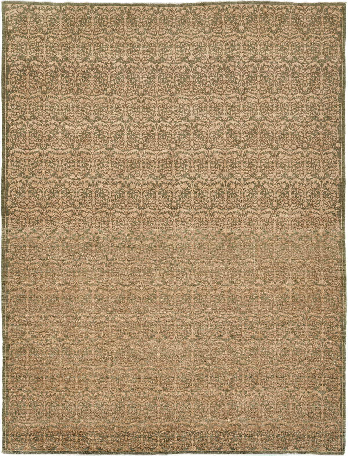 Natural Dye Transitional Rug Design Bliss Collection - one-of-a-kind handmade area rug