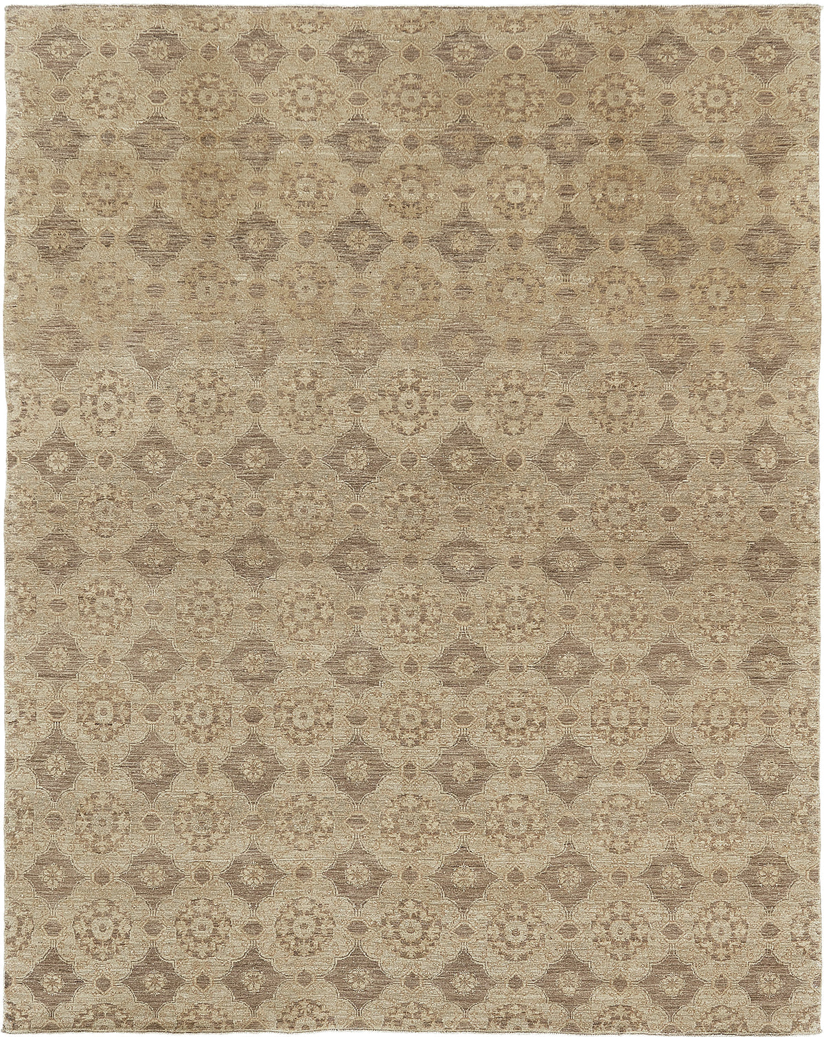 Natural Dye Transitional Design Bliss Collection - one-of-a-kind handmade area rug