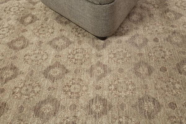 Natural Dye Transitional Design Bliss Collection - close-up of weave texture and pile