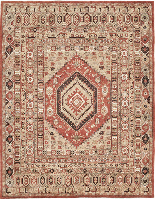 Vintage Style Gashgai Revival Rug