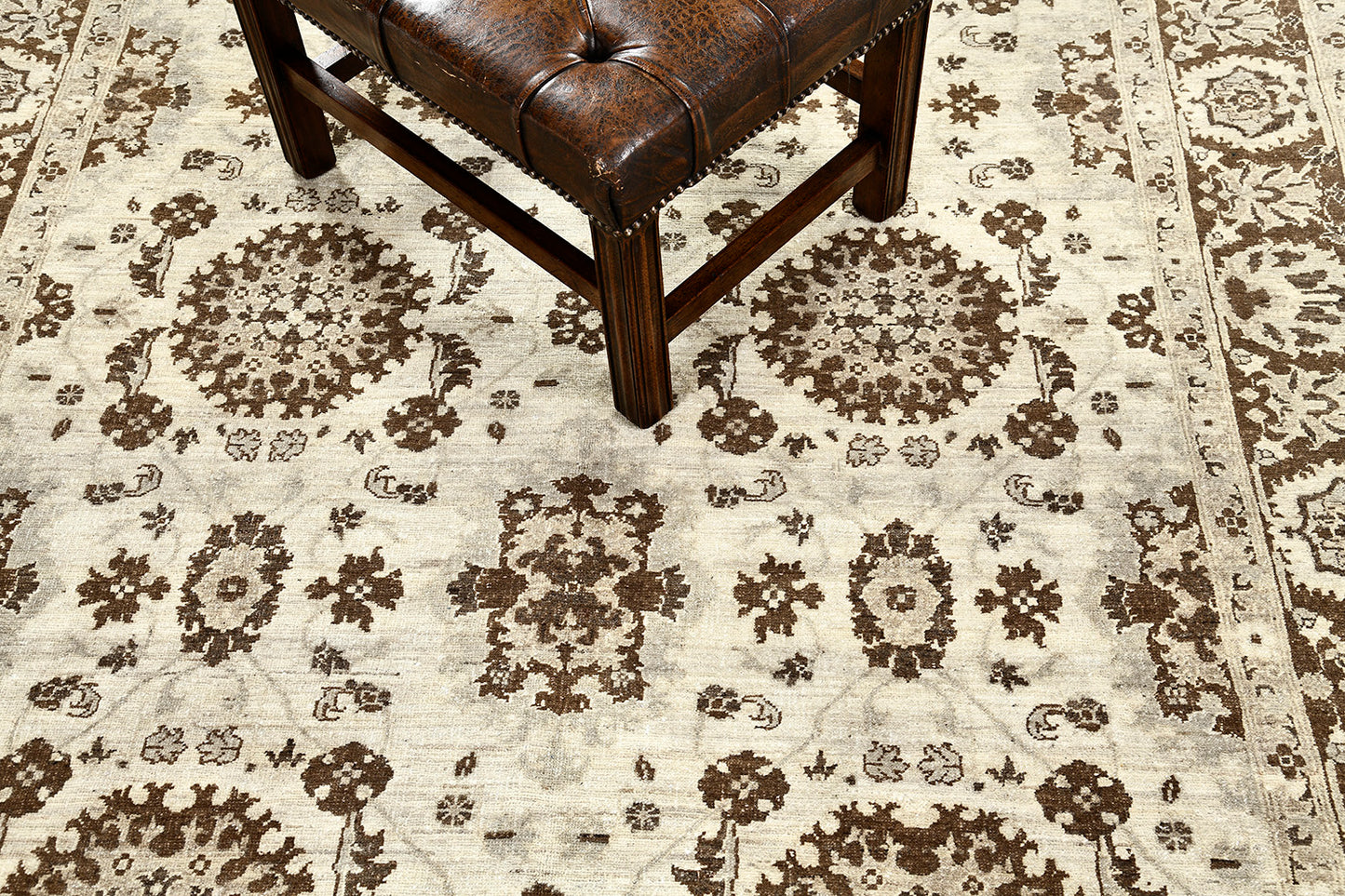 Vintage Style Mahal Revival Rug