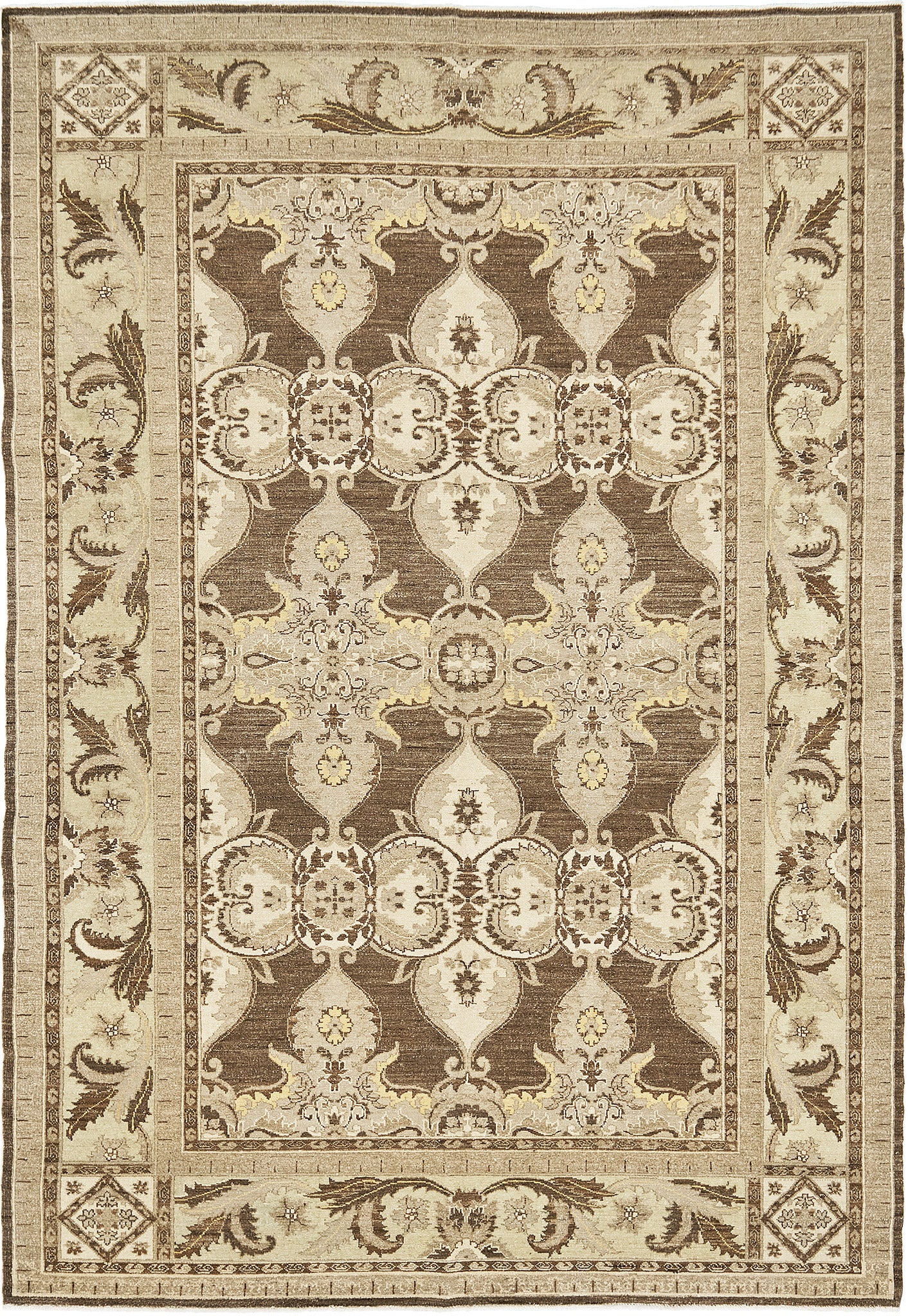 Vintage Style Arts and Crafts Design Rug