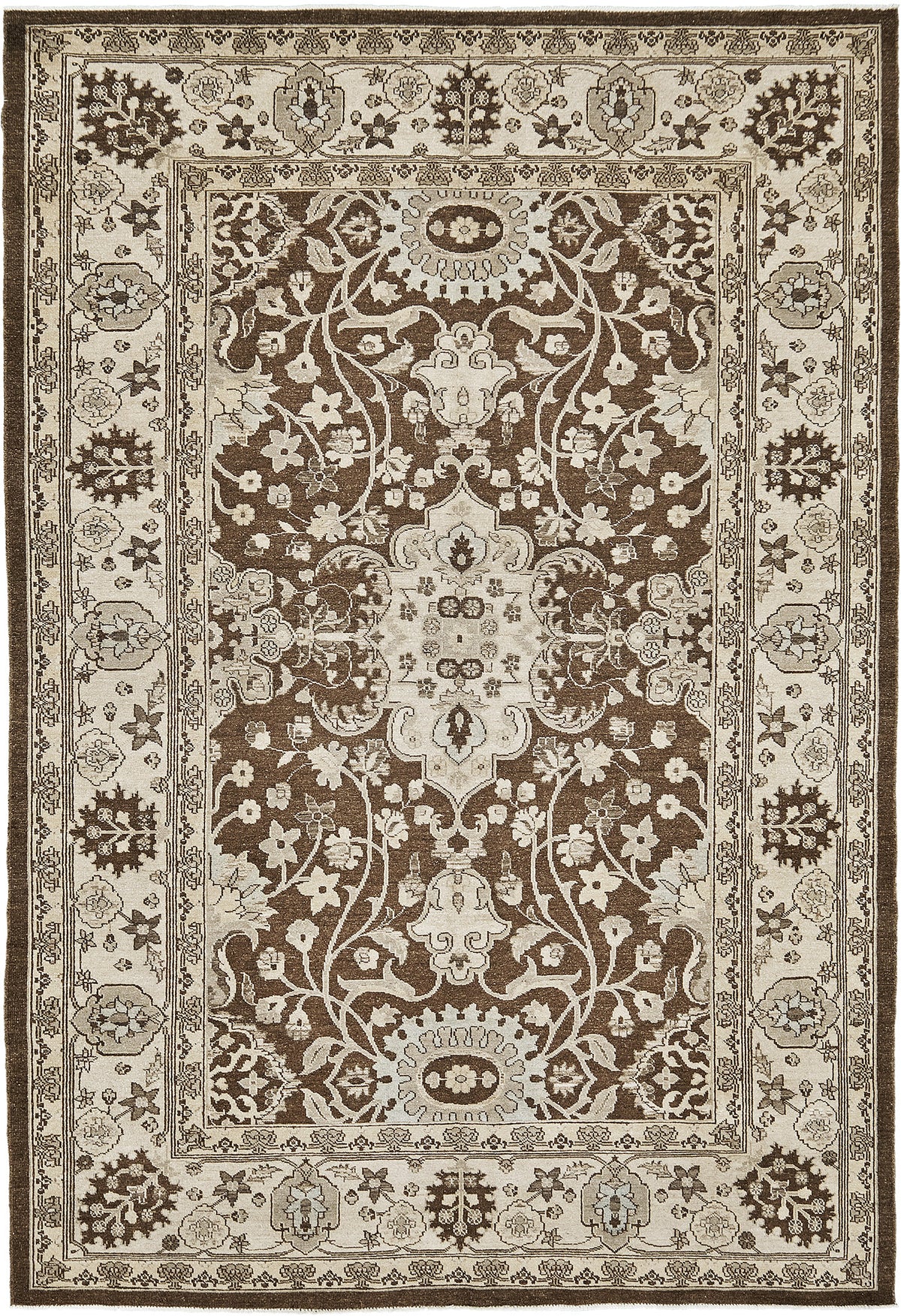 Vintage Style Mahal Revival Rapture Collection Rug - artisan revival weave - one-of-a-kind handmade area rug