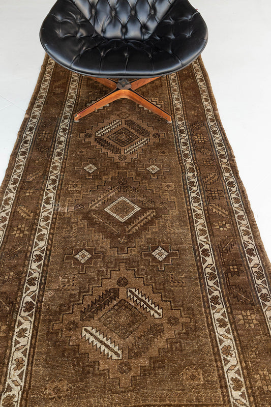 Persian Rug 3969 Vintage Persian Malayer Runner 12777