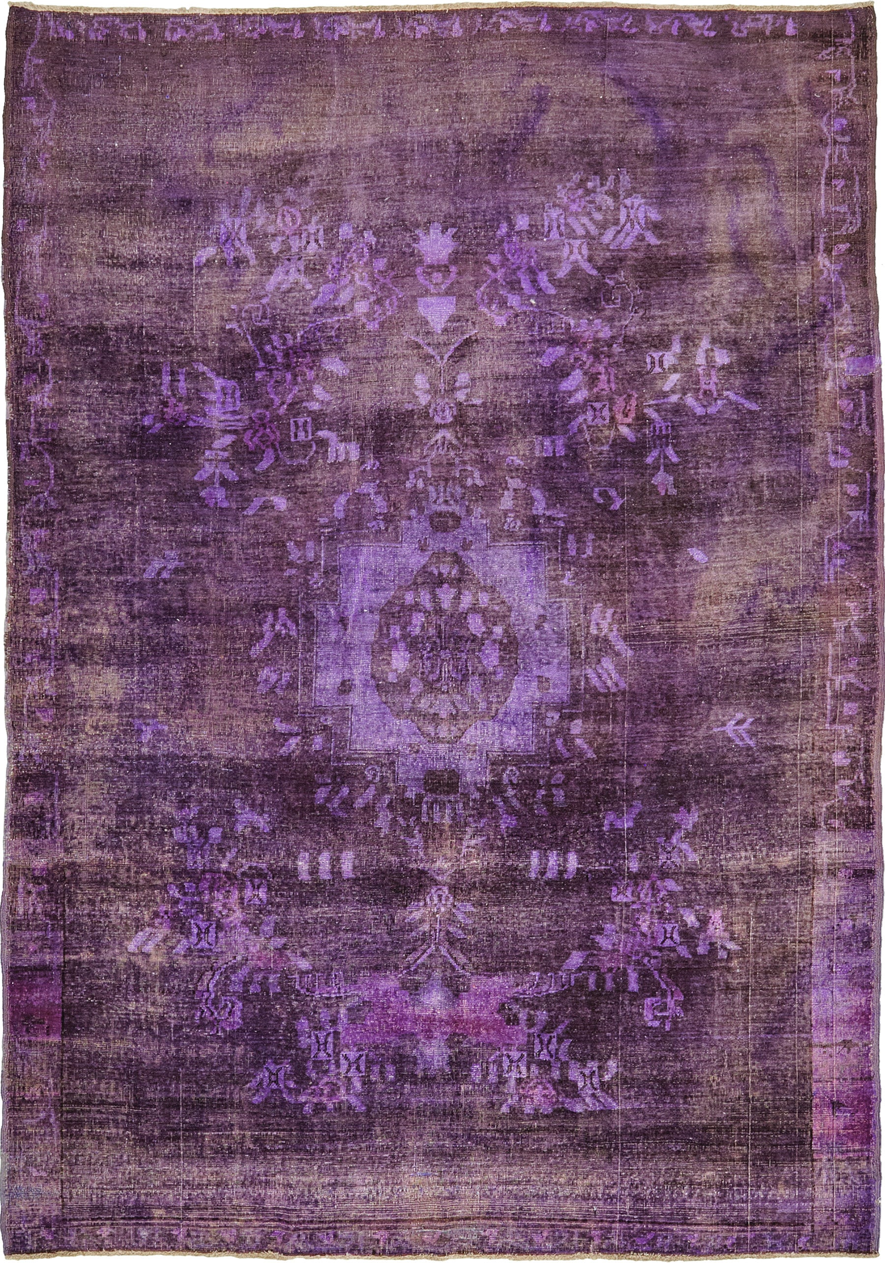 Meydan Rug 6049-overdyed-vintage-turkish-anatolian-rug – Mehraban Rugs