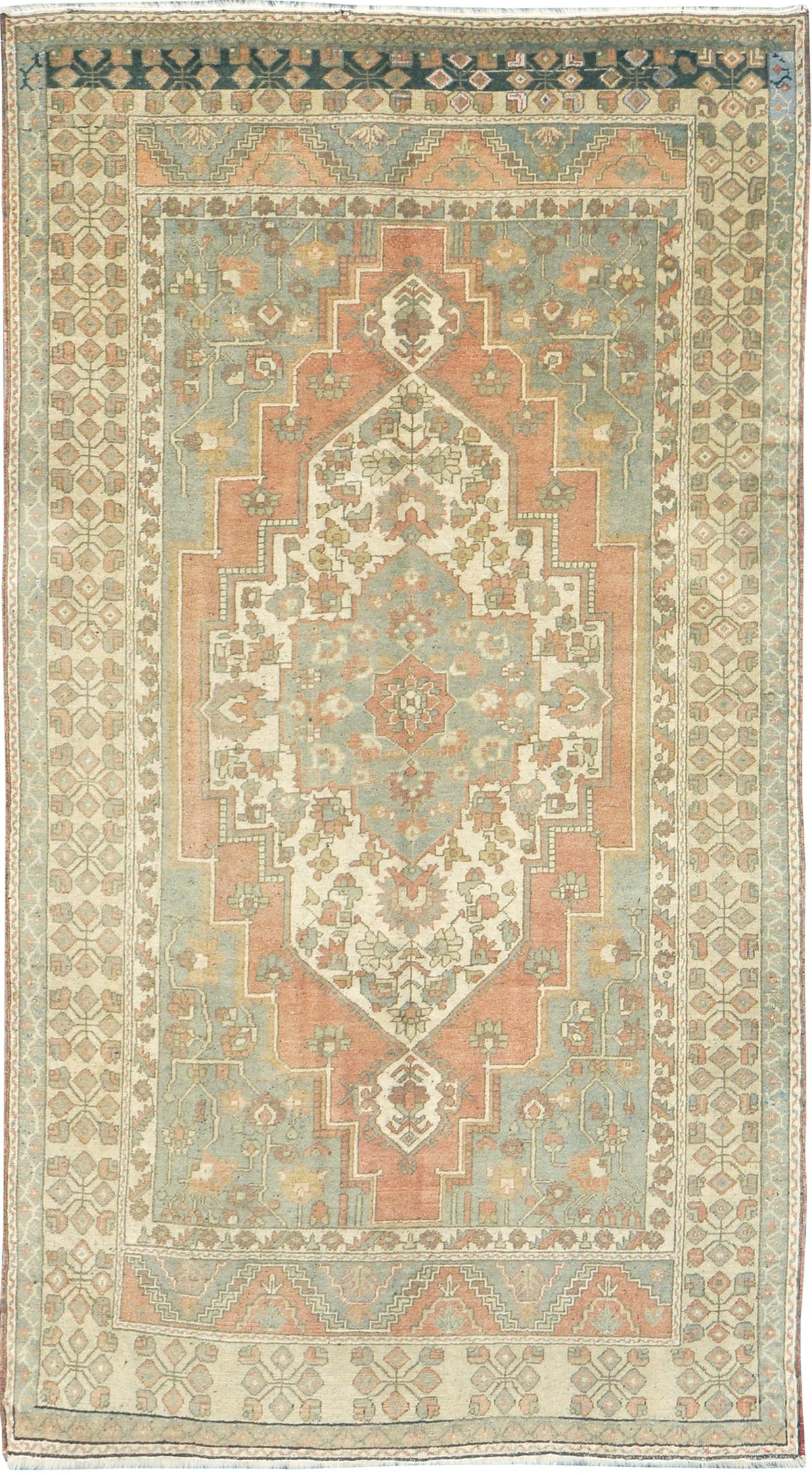 Vintage Turkish Anatolian Runner - hand-knotted in Turkey - one-of-a-kind handmade area rug [#30]