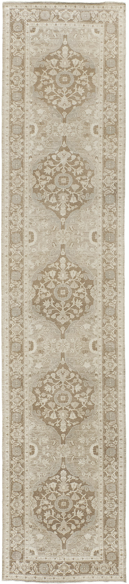 Vintage Style Tabriz Design Rug - one-of-a-kind handmade area rug [#3] (2)