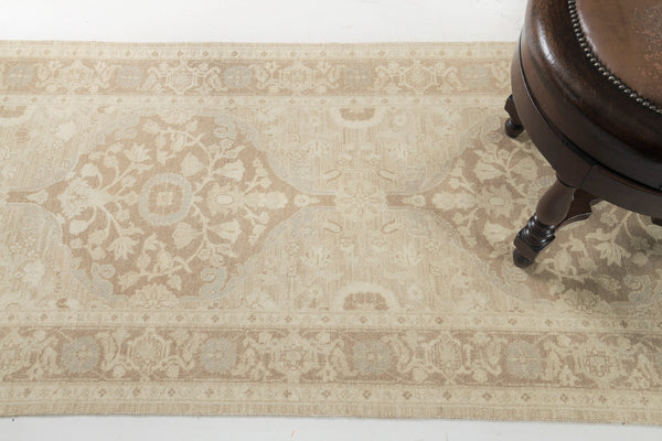 Vintage Style Tabriz Design Rug - detailed border and fringe [#3] (2)