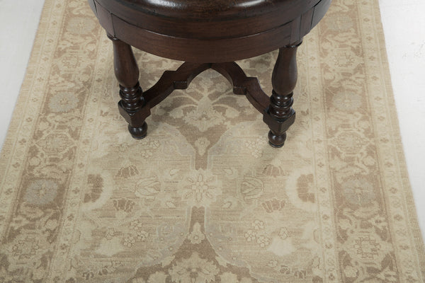 Vintage Style Tabriz Design Rug - overhead flat lay view [#3] (2)