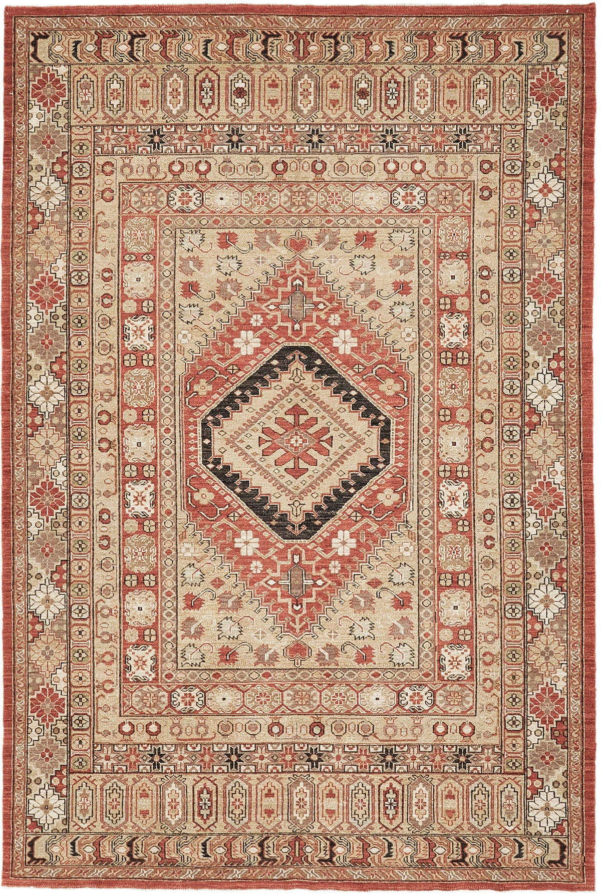 Natural Dye Gashgai Style Rug Bliss Collection - one-of-a-kind handmade area rug [#2]