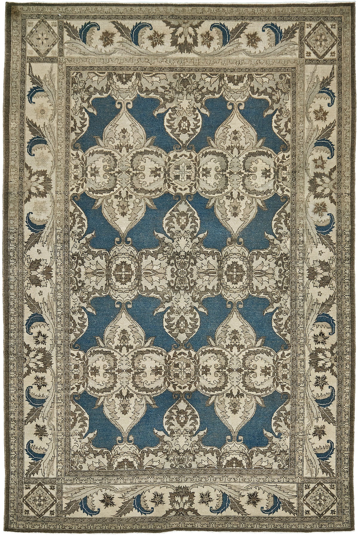Vintage Style Arts and Crafts Revival - artisan revival weave - one-of-a-kind handmade area rug