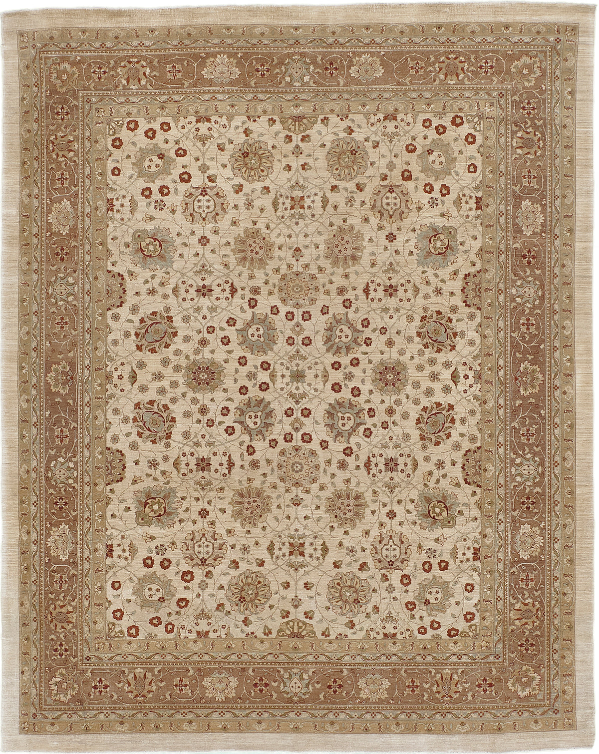 Tabriz Hadji Jalili Style Rug Fable - one-of-a-kind handmade area rug