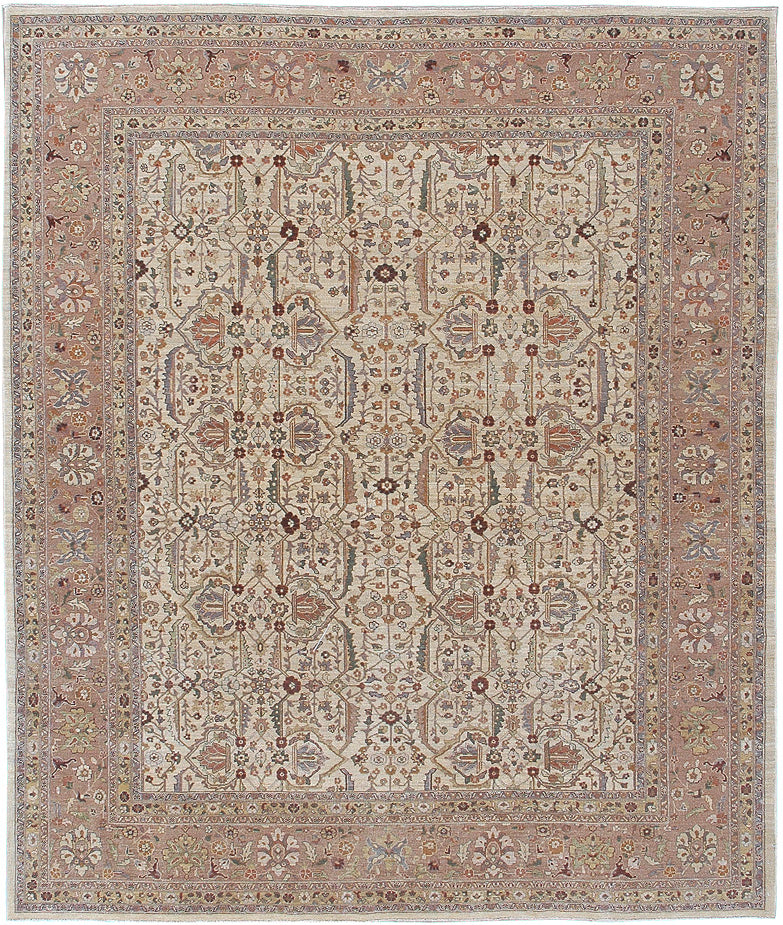 Natural Dye Tabriz Design Rug Fable - one-of-a-kind handmade area rug