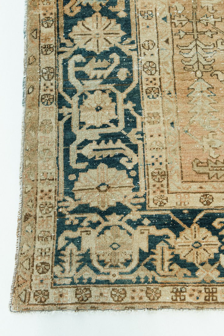 Antique Persian Heriz Rug Allover Design 13487