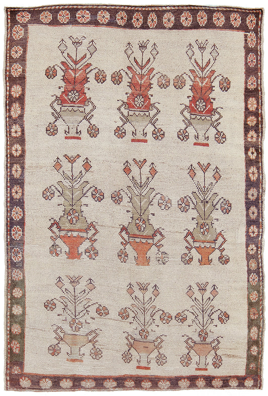 Vintage Turkish Anatolian Rug