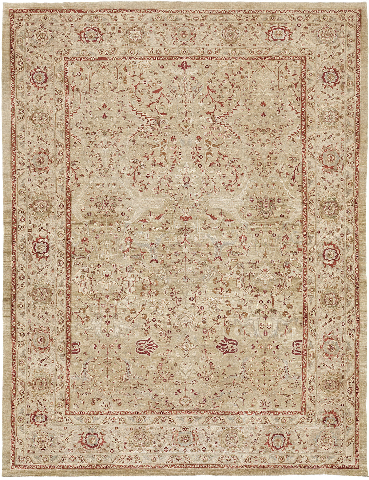 Tabriz Hadji Jalili Style Revival Bliss - artisan revival weave - one-of-a-kind handmade area rug