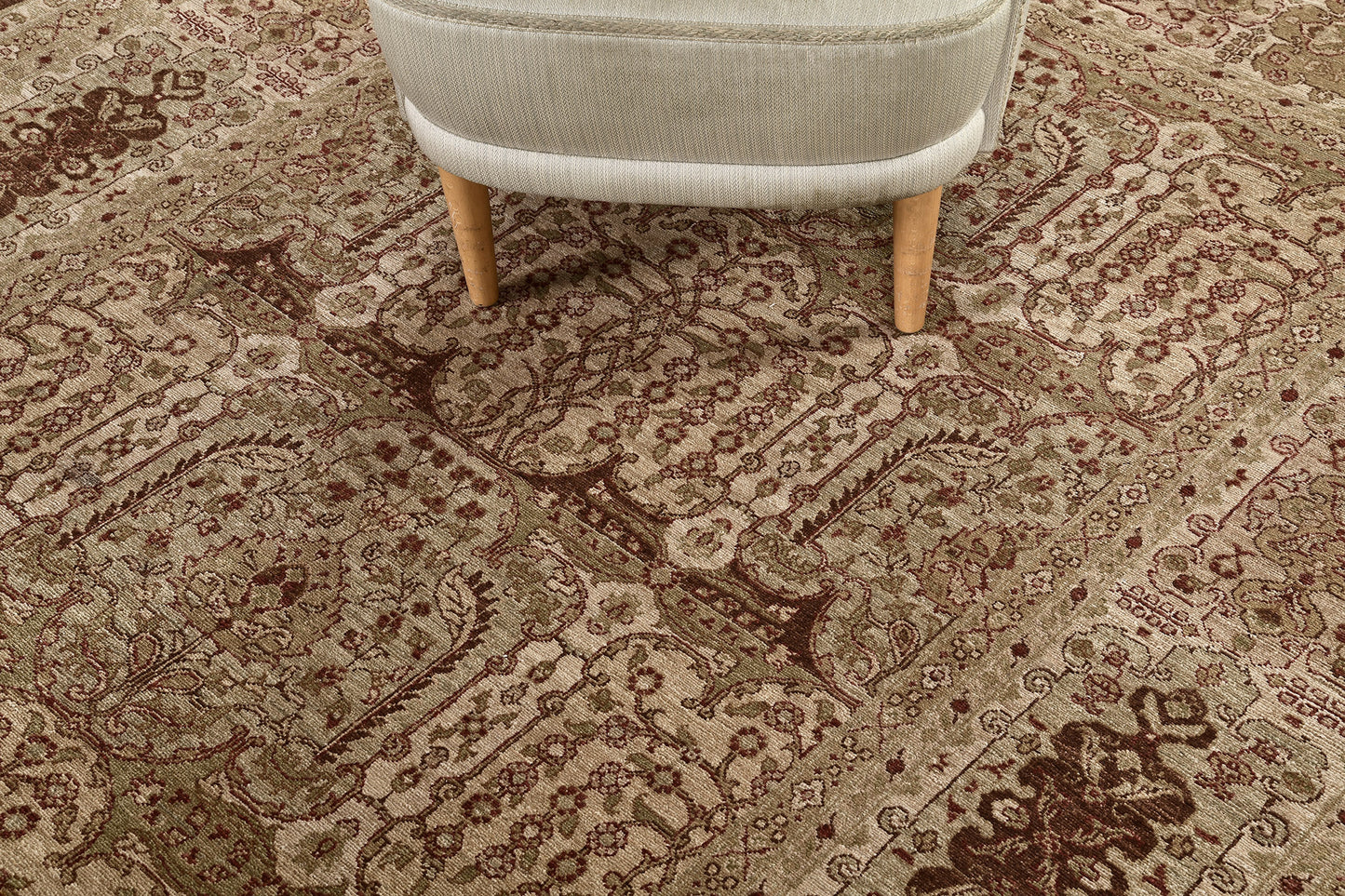 Natural Dye Lavar Kerman Design  Bliss Collection D5138
