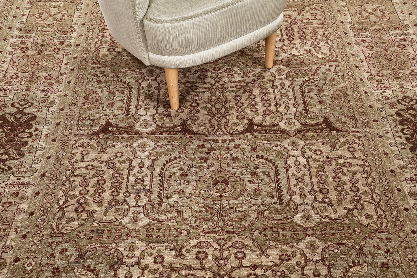 Natural Dye Lavar Kerman Design  Bliss Collection D5138