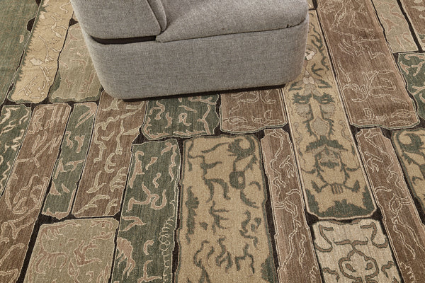 Natural Dye Contemporary Design Divine Collection - overhead flat lay view (2)