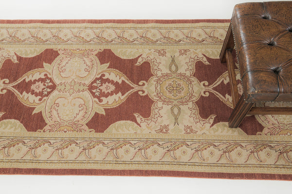 Natural Dye Arts & Crafts Design Rug Bliss Collection - close-up of weave texture and pile