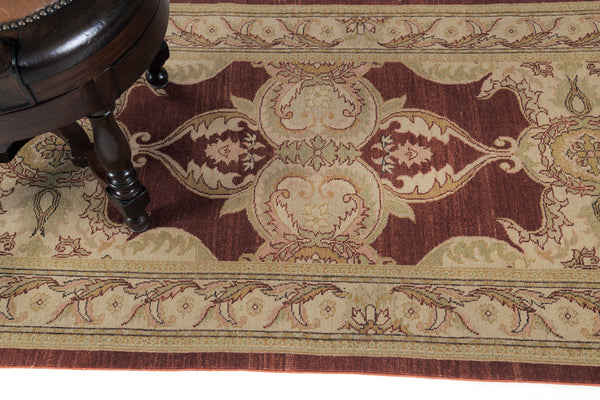 Natural Dye Arts and Crafts Rug Bliss Collection - close-up of weave texture and pile