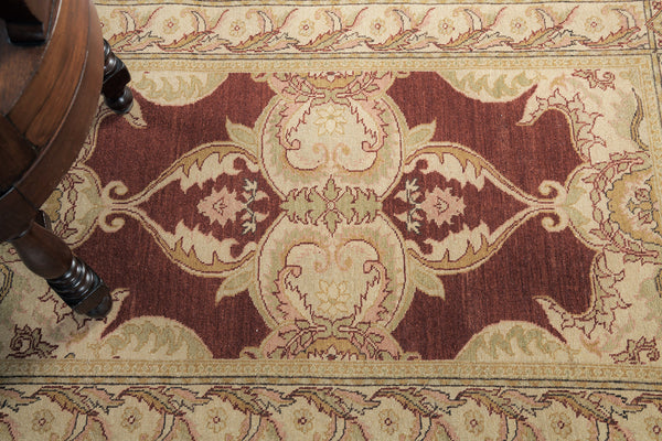 Natural Dye Arts and Crafts Rug Bliss Collection - overhead flat lay view