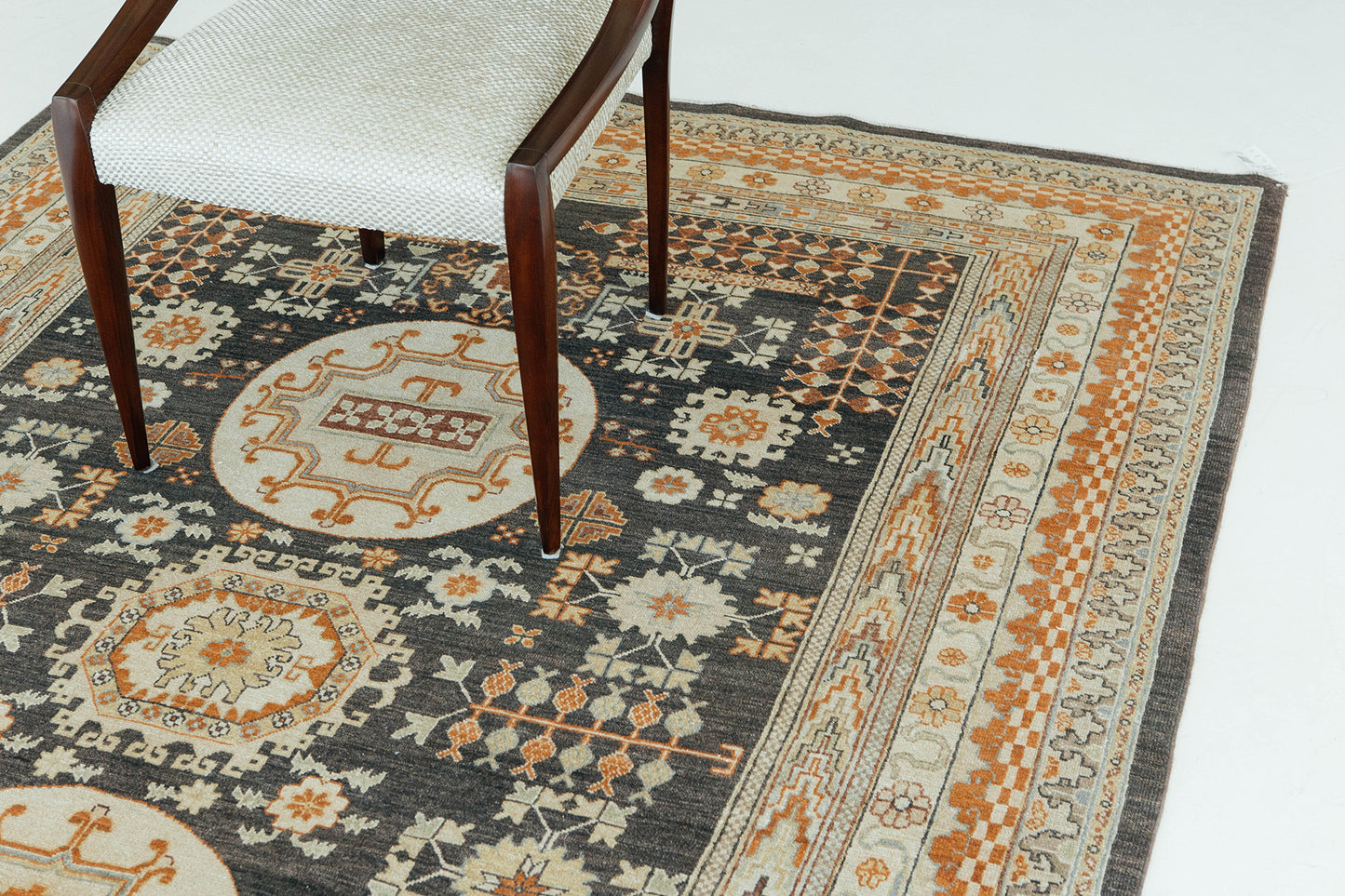 Natural Dye khotan Style Rug Bliss Collection D5429