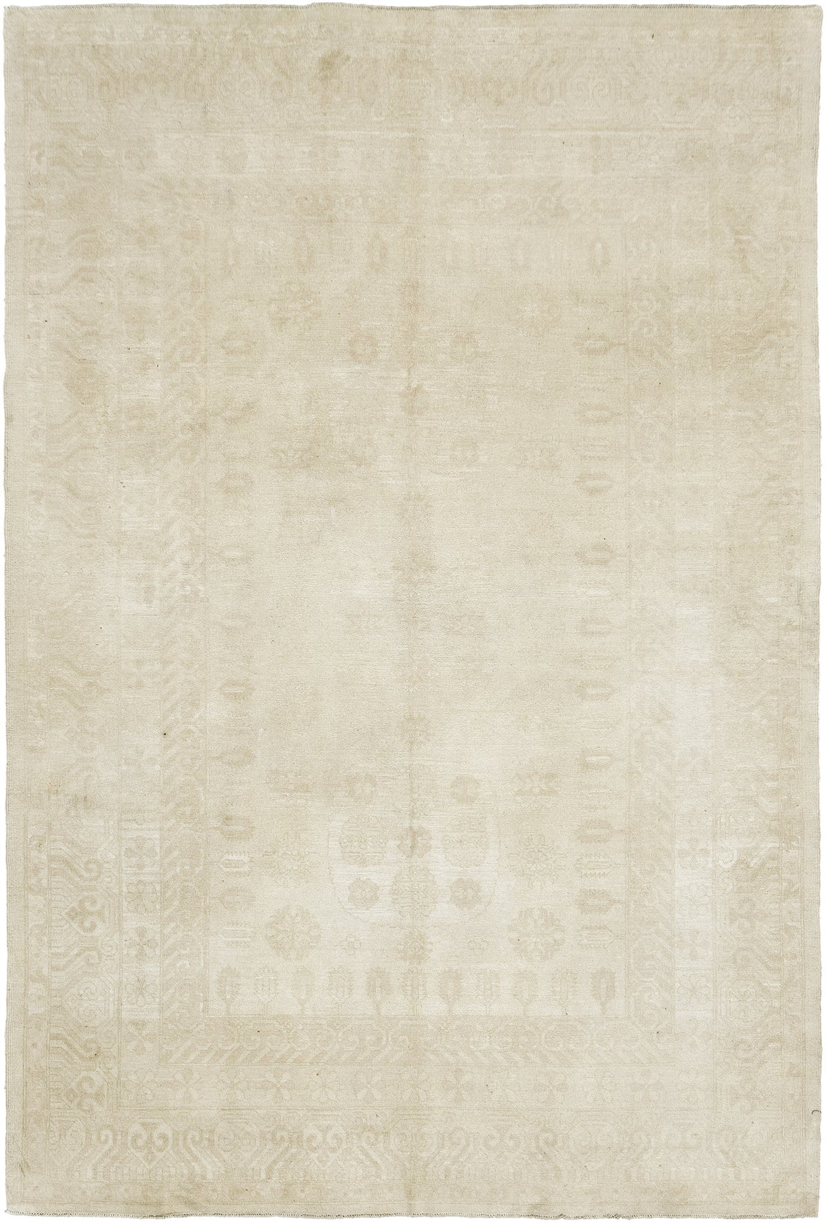 Khotan Style Revival Rug - East Turkestan Khotan - one-of-a-kind handmade area rug